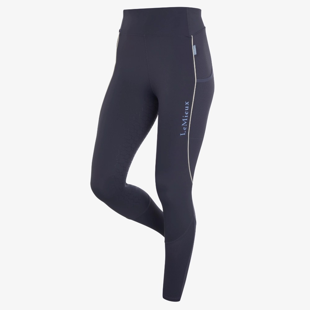 LeMieux X Esme Ladies Mesh Pull On Breech Dusk Blue