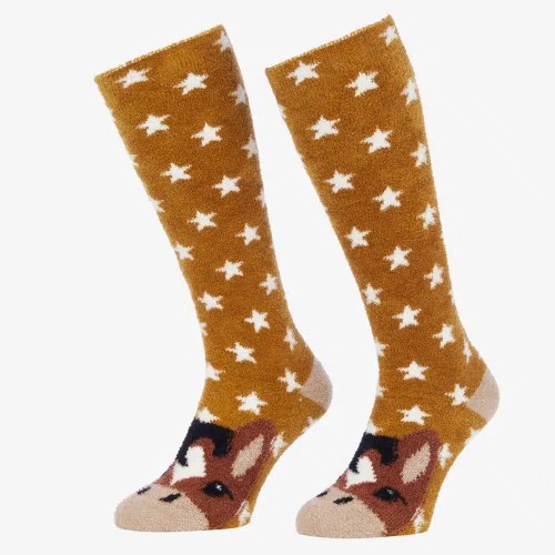 LeMieux Fluffy Character Socks Chancer