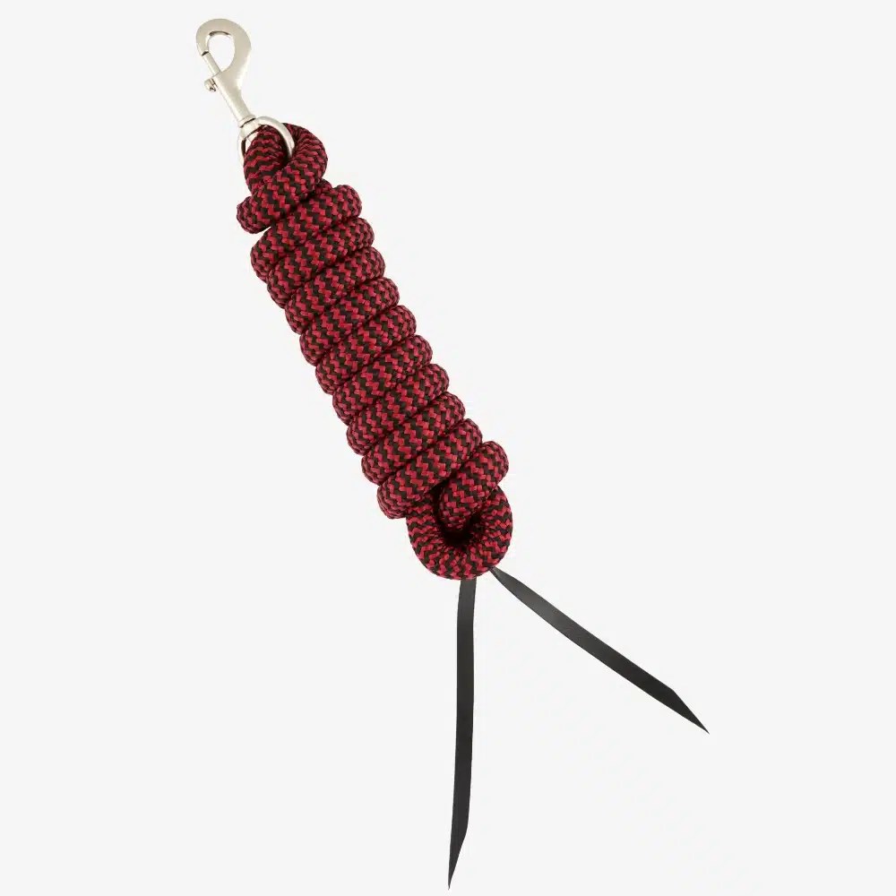 LeMieux Training Leadrope Black/Red