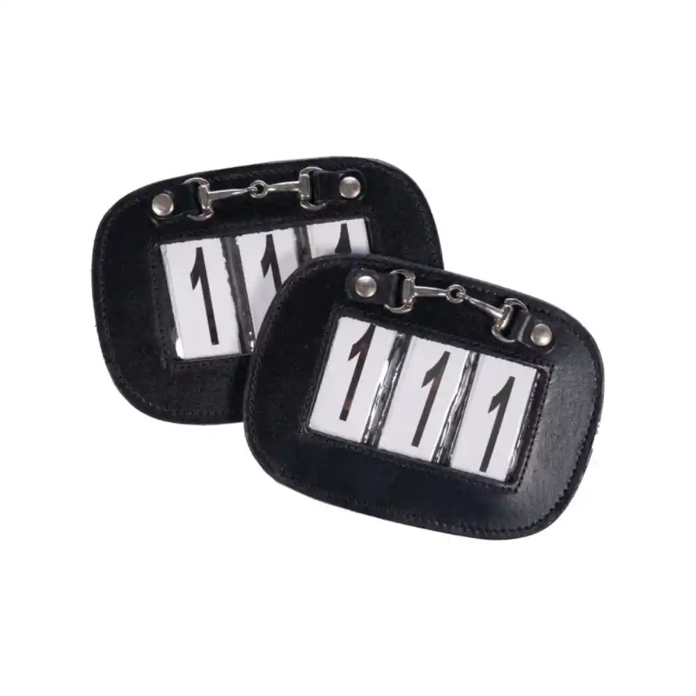 HKM Ida Competition Number Black Angular