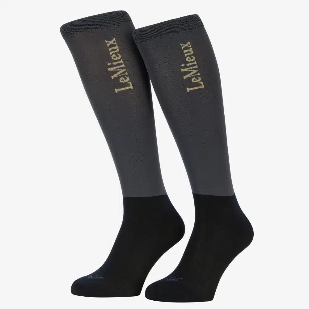 LeMieux Competition Socks (Twin Pack) Dusk Blue