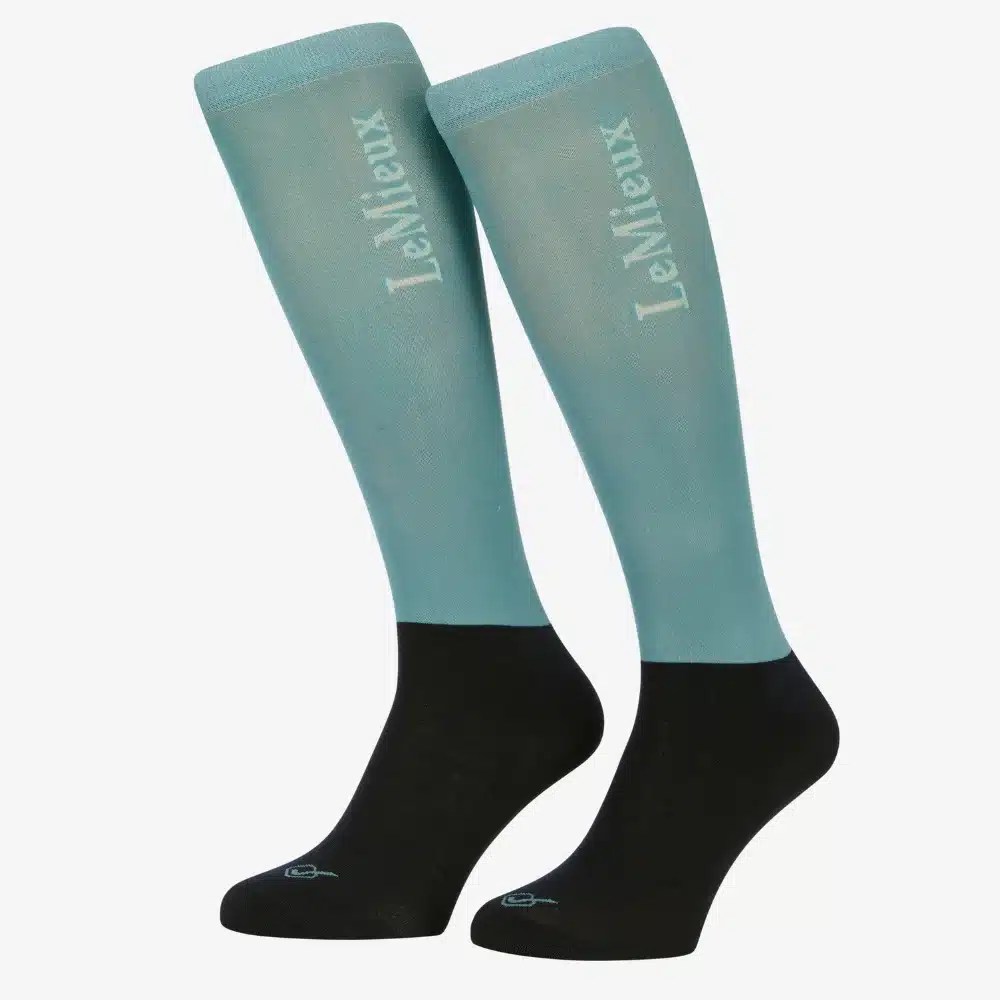LeMieux Competition Socks (Twin Pack) Lagoon