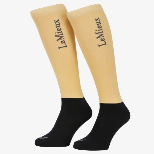 LeMieux Competition Socks (Twin Pack) Mimosa
