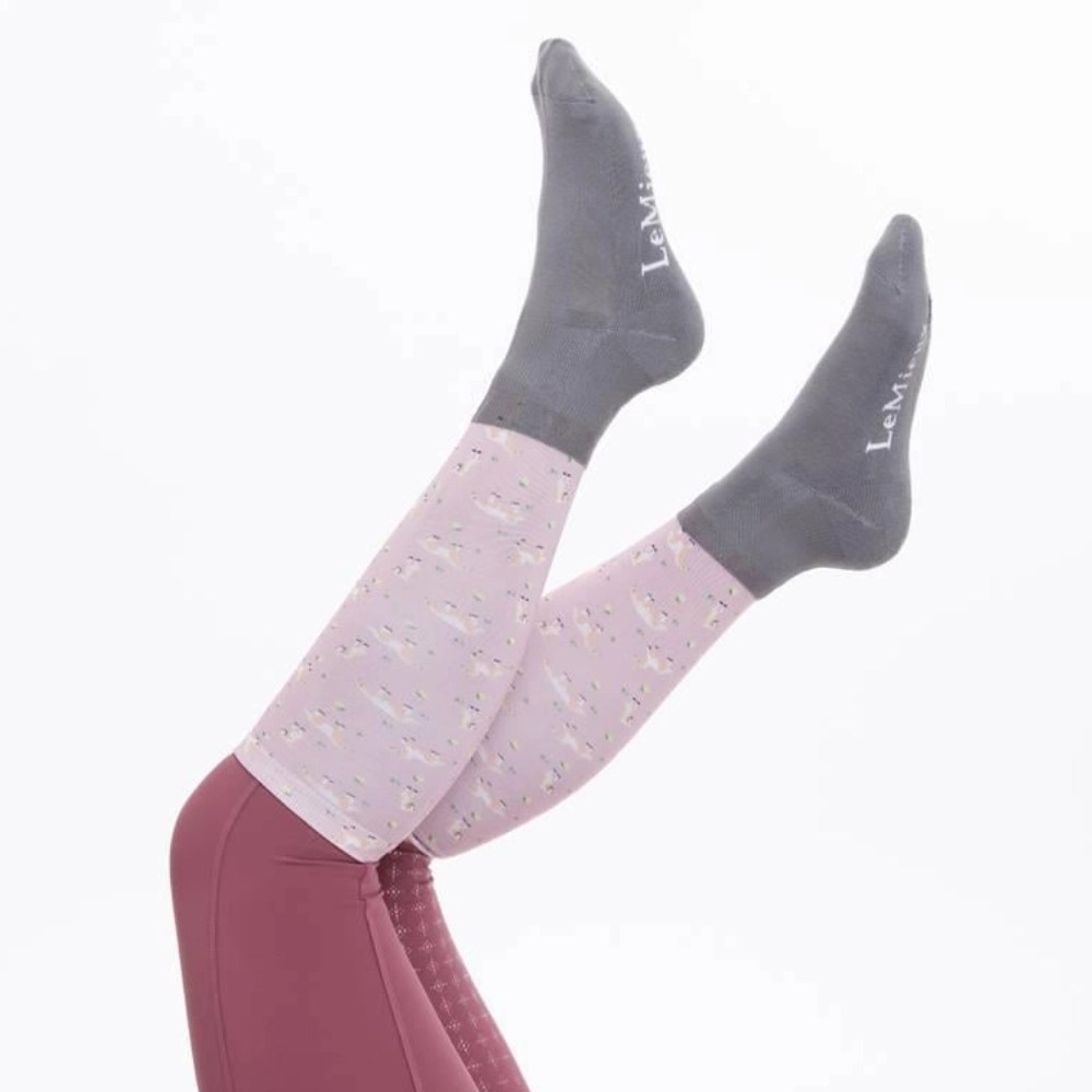 LeMieux Footsie Socks Lemon LeMieux