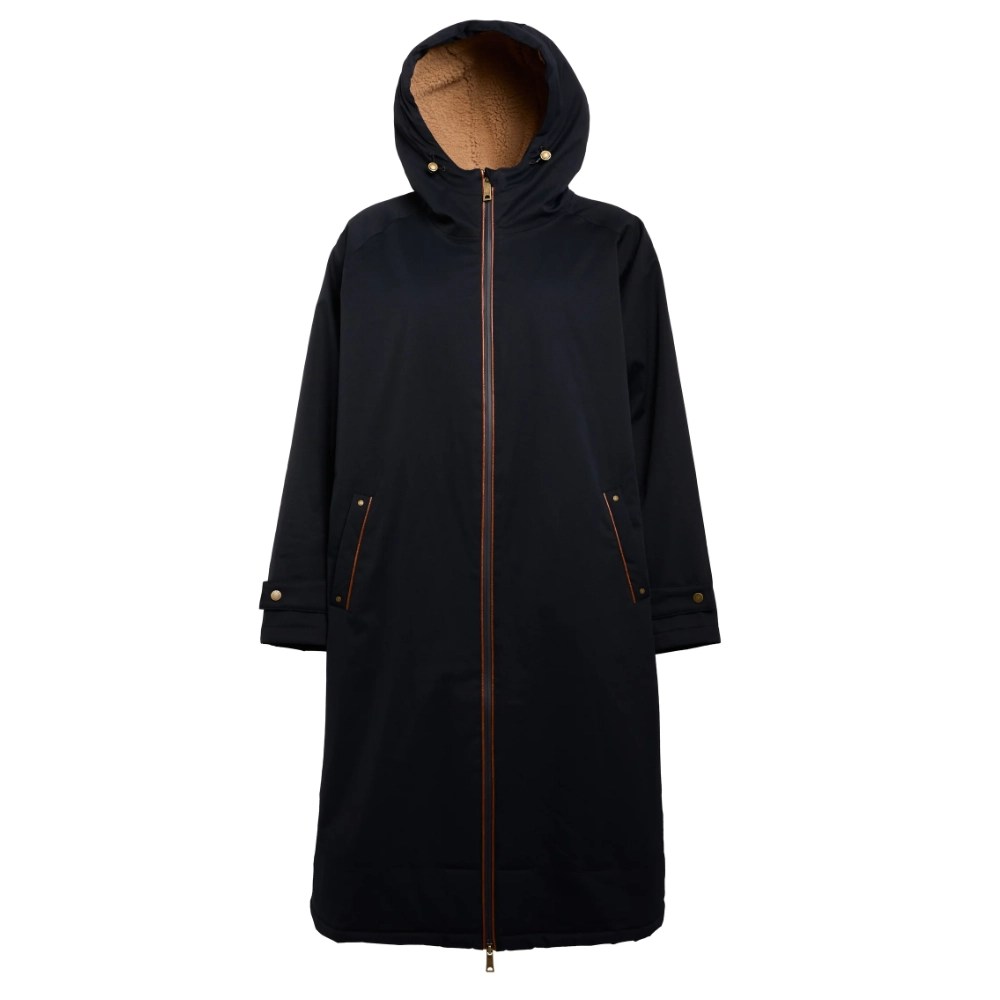 Holland Cooper One Size Waterproof Coat Navy