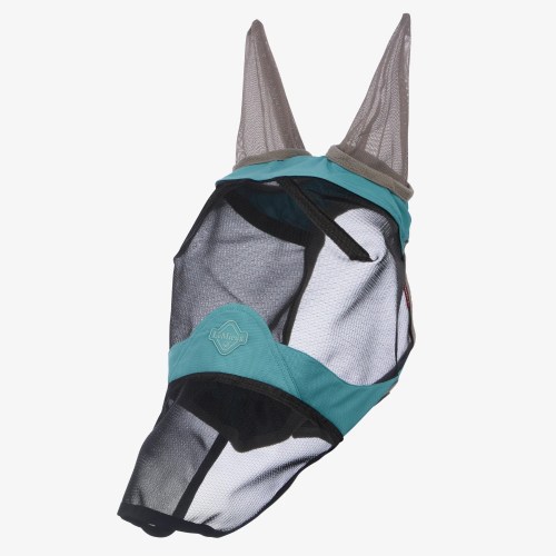 LeMieux Visor-Tek Full Fly Mask (Ears & Nose) Lagoon