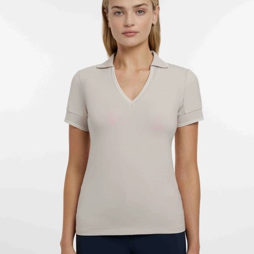 LeMieux Ladies Serena Sports Polo Stone