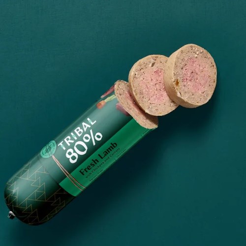 Tribal 80% Fresh Lamb Gourmet Sausage Dog Food