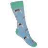 Country Moos Crew Sock Whippet Dog