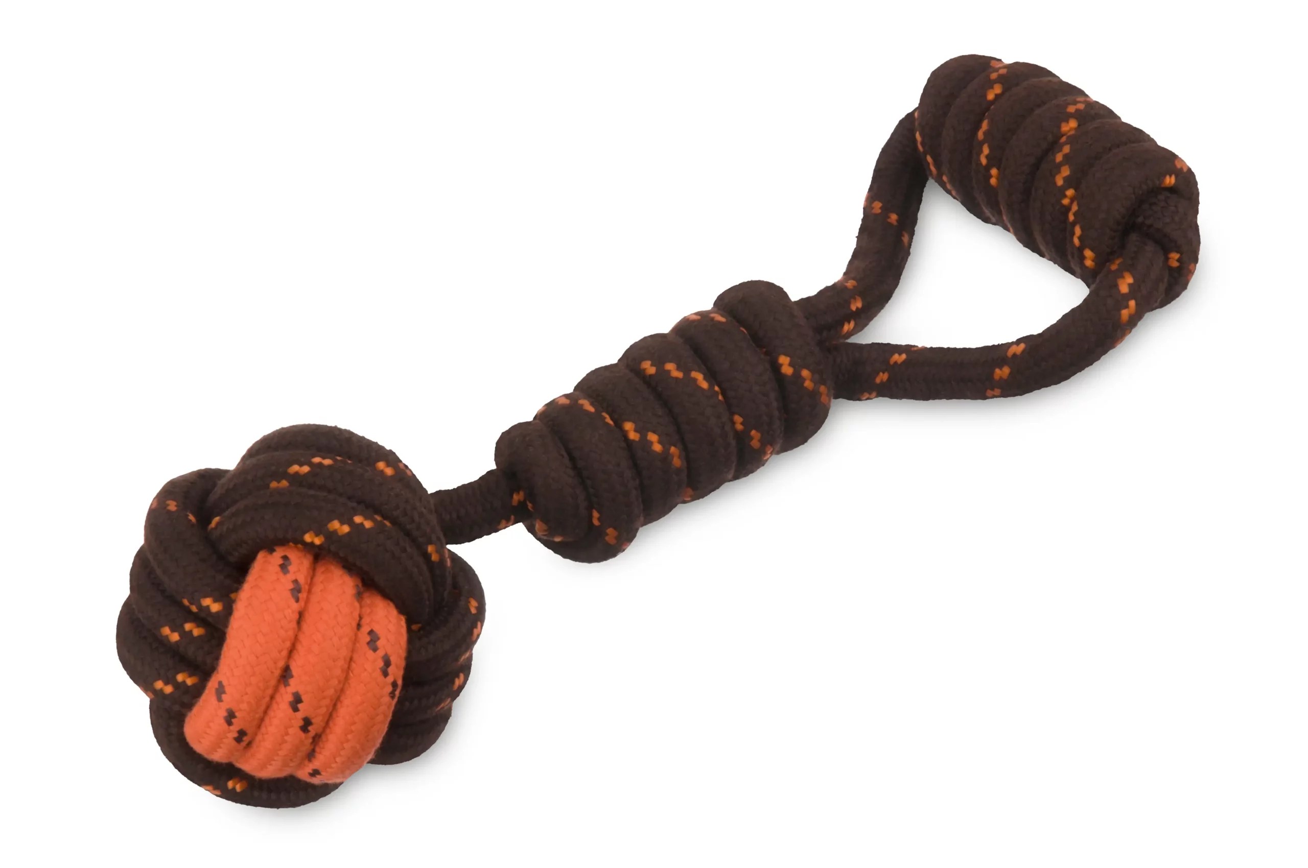 Tug ball rope toy