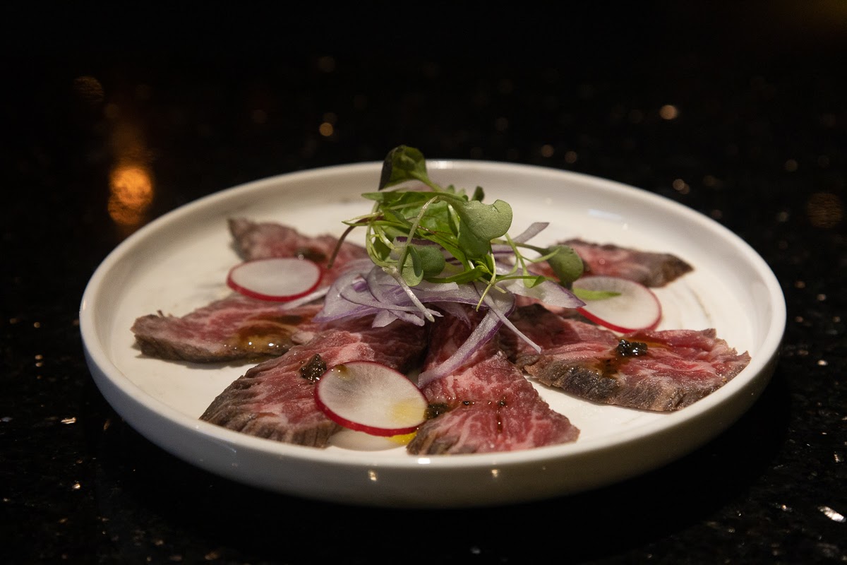 Wakuda Wagyu Beef Tataki with Truffle Dressing