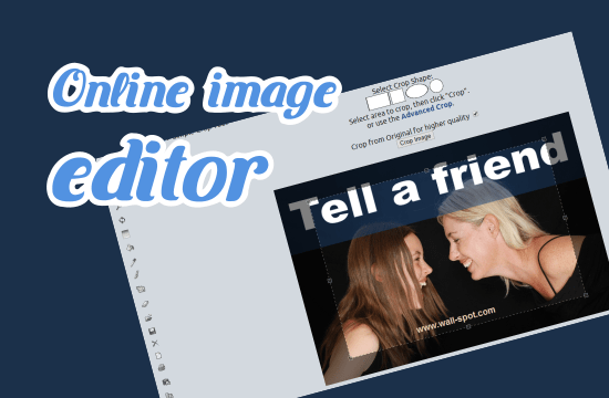 Online image editor