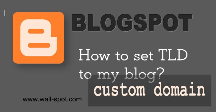 setting up blogspot custom domain