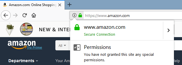 Amazon https connection