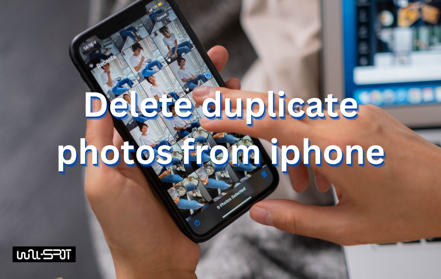 How to delete duplicate photos from iphone