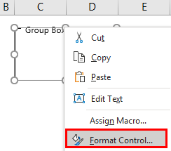 Form Controls in Excel Example 5.1 Что относится к элементам управления в форме