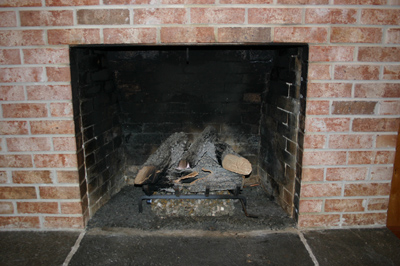 Burning Fire At Fireplace Can Be Used As Background Poster By Antonoparin Redbubble