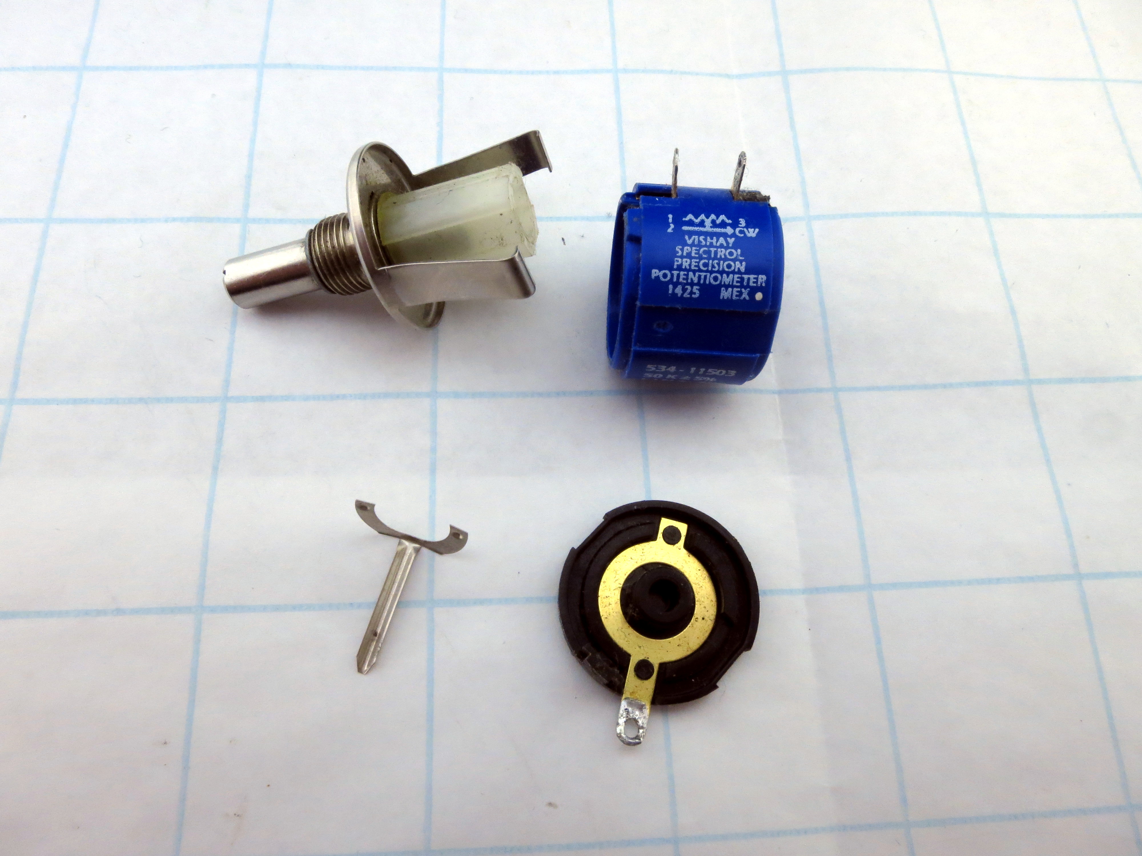 3590S2103L 10K Ohm Rotary Wirewound Precision Potentiometer Pot 10