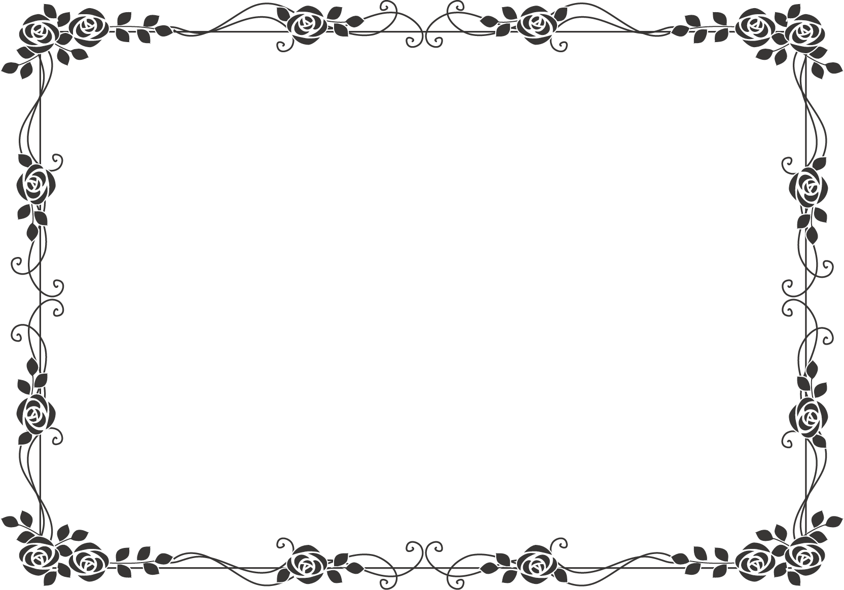 線素材無料 無料 商用可能 枠 フレーム素材配布サイト Kdnbe