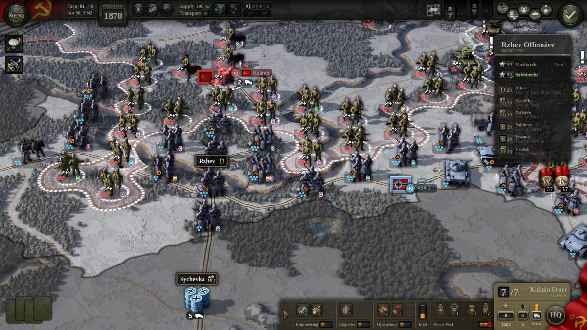 Unity of Command II – Moscow 41 : screenshots