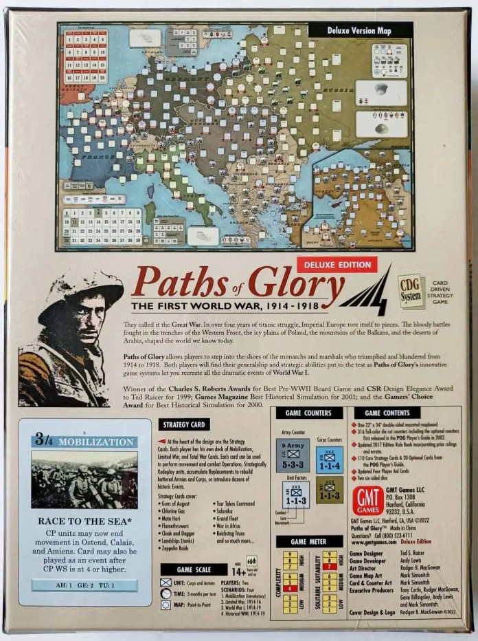 Paths of Glory - GMT Games