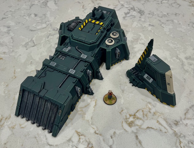 Gothic Sector – Stronghold and Orbital Relay. – Wargaming
