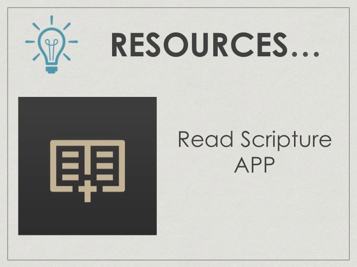 Read scripture app
