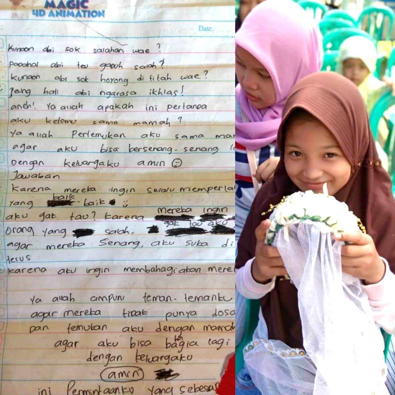 Pergi ke laut lepas, anakku sayang. Sedih Delapan Tahun Berpisah Onita Tulis Surat Untuk Mamah Di Hari Ibu Wartatasik Com