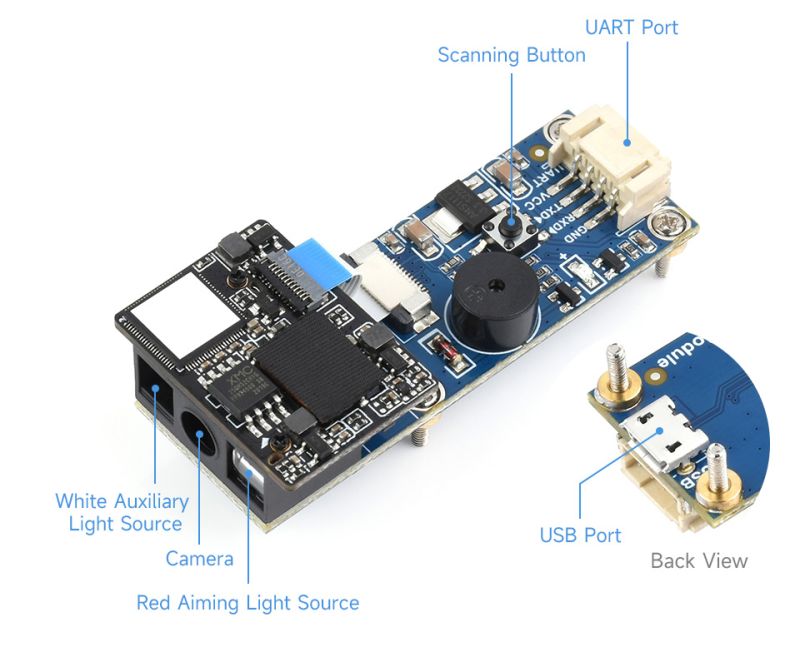 Waveshare Barcode Scanner Module B Support 4mil High Density 640x480 - Ultra HD Mountain Wallpapers for Desktop