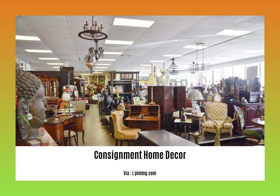 - consignment home decor: transform your space with sustainable style