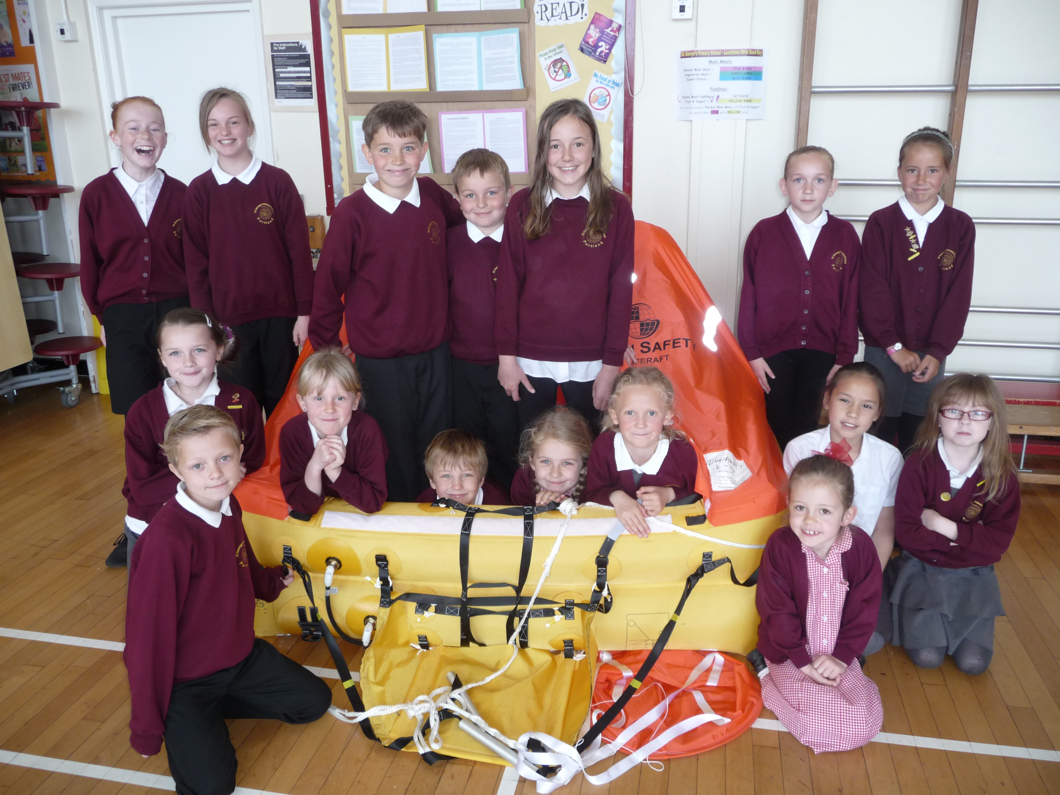 Wayne at St Georges School Portland