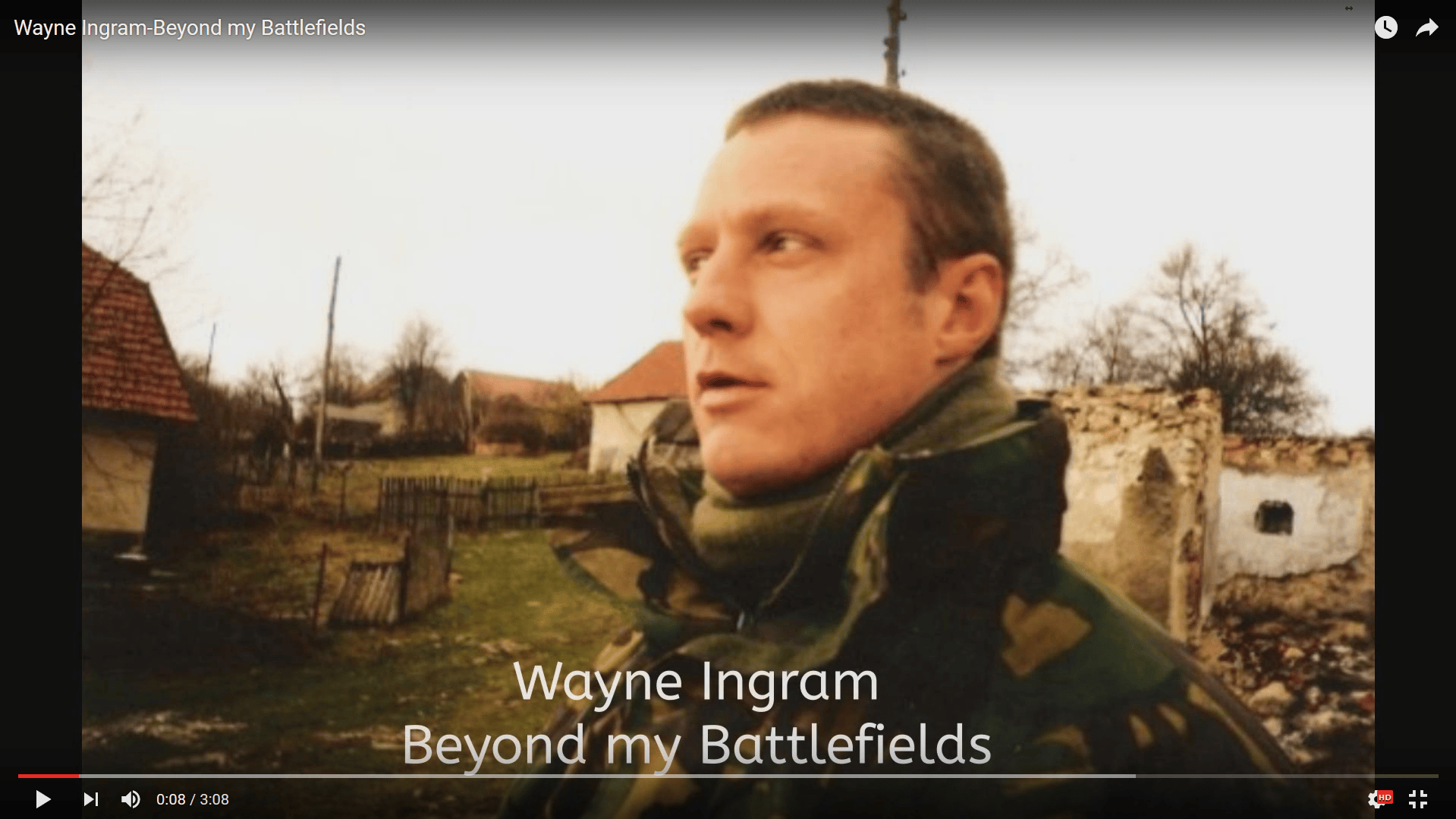 ‘Beyond My Battlefields’ – a poem by Jon Brosnan – 28 Apr 2016
