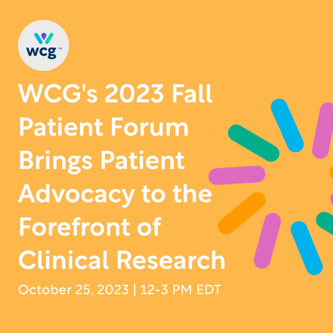 Wcg's 2023 fall patient forum brings patient advocacy to the forefront