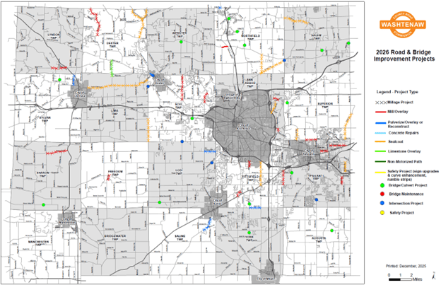 Project 2026 Resurfacing Program County Wide 2026 CW Resurfacing Project Map 