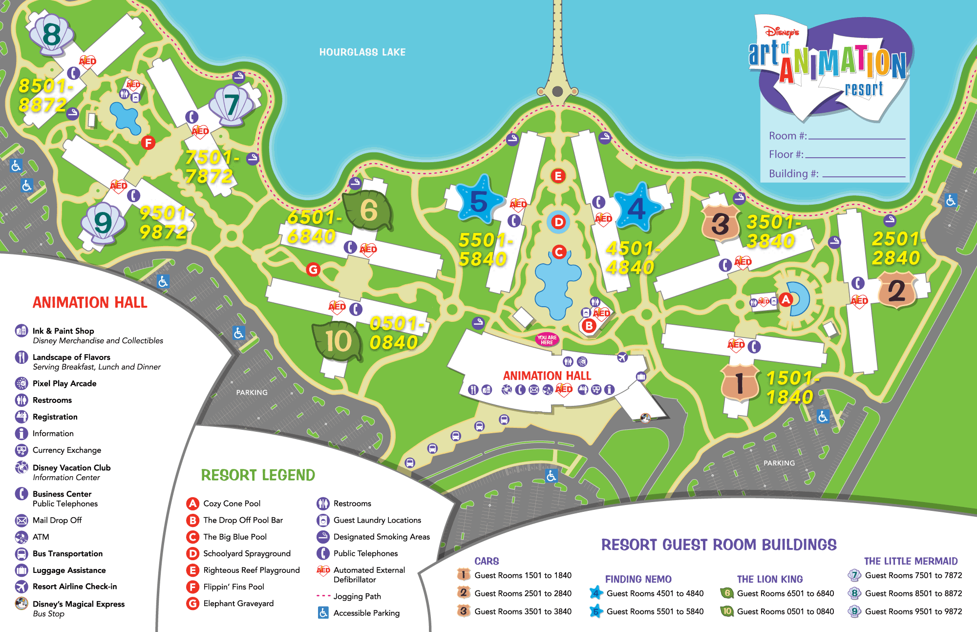 Disney's art of animation resort (walt disney world resort) information
