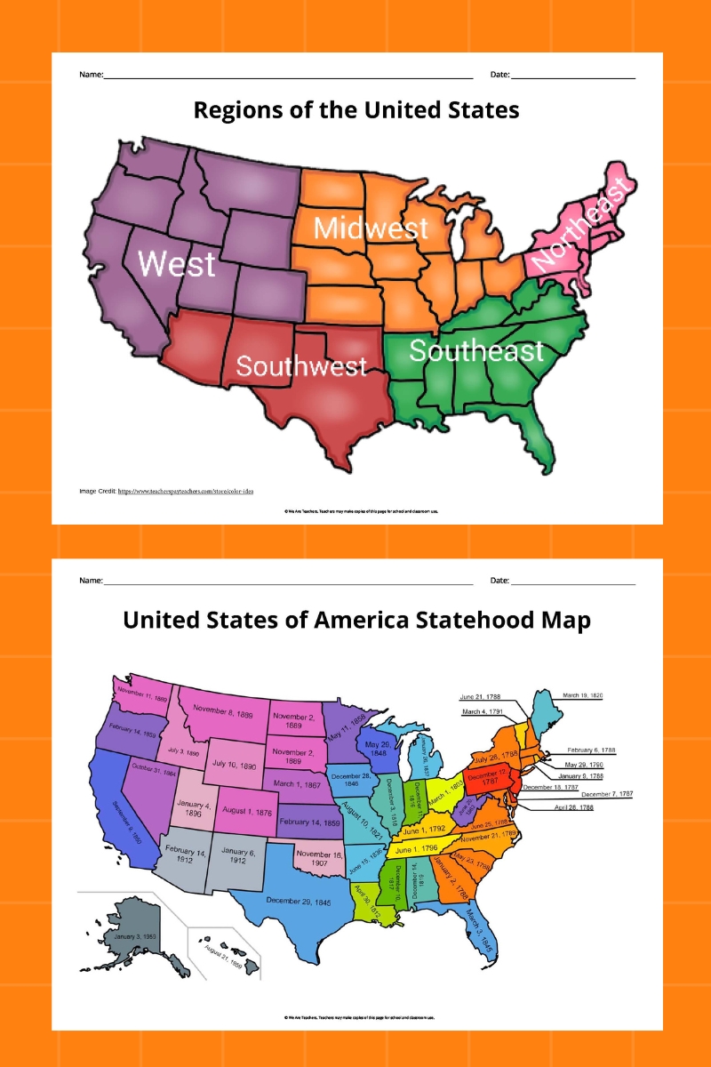 Map Of Us States Labeled 2 152 