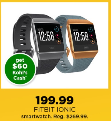 kohls fitbit ionic