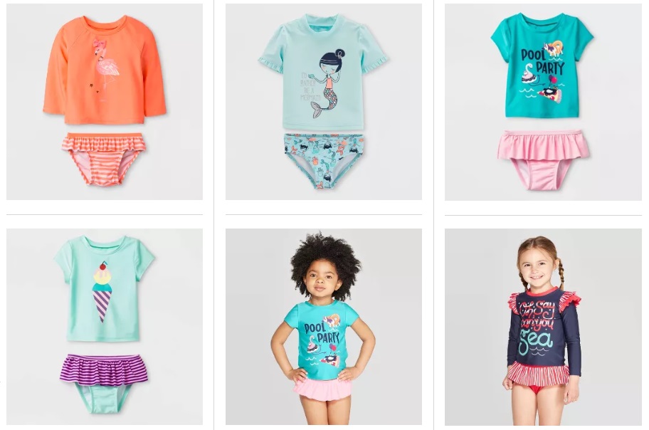 Target Toddler Swim Sets Under 5!!! Wear It For Less