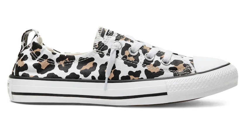 Leopard Converse Shoreline Sneakers 
