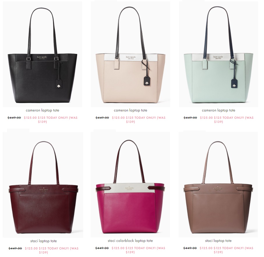 staci laptop tote kate spade