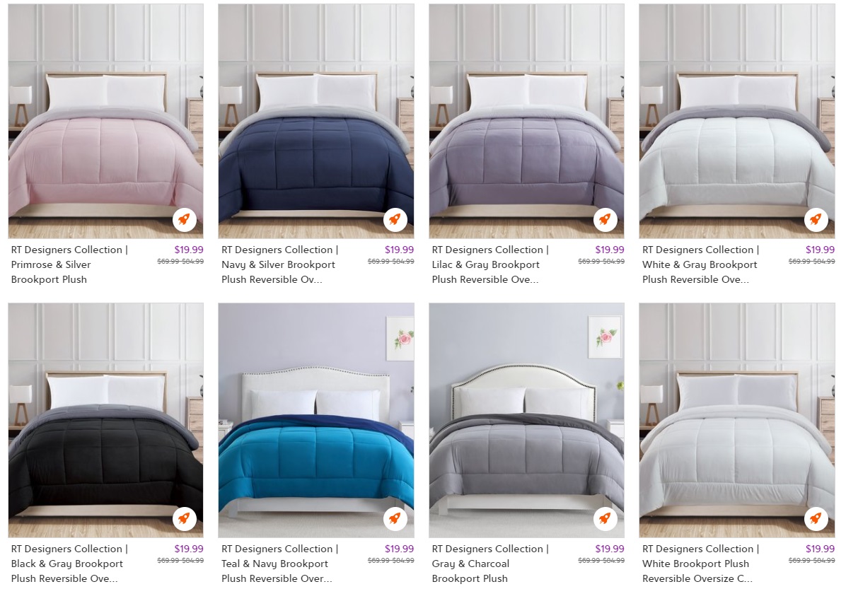 Zulily Down Alternative Comforters only 17! Wear It For Less