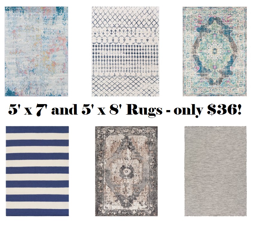 Zulily: Medium Rugs – only $36! – Wear It For Less