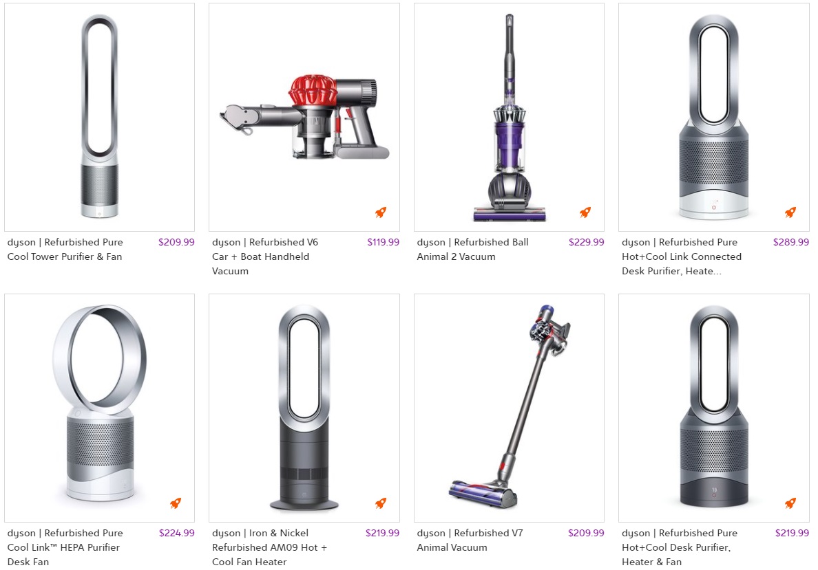 Zulily Save on Refurbished Dyson! Wear It For Less