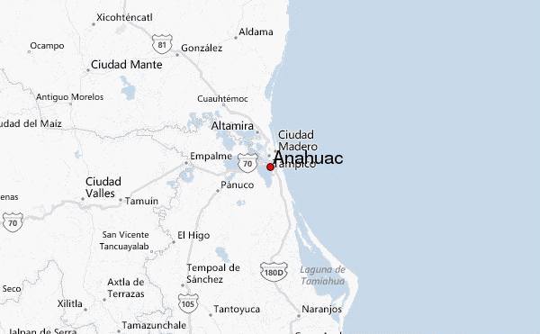 Anahuac Mexico Weather Forecast Anahuac 1.8 
