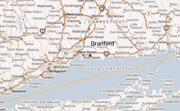 Map Of Branford Ct Branford.10 