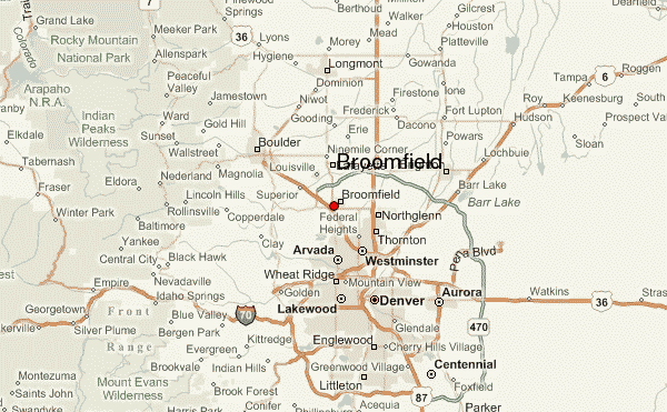 Colorado Road Weather Conditions Map 