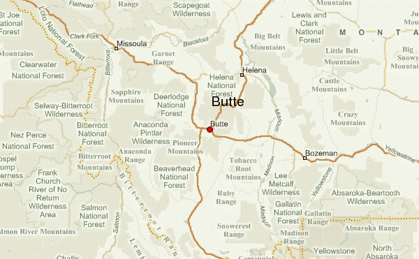Butte Weather Forecast.