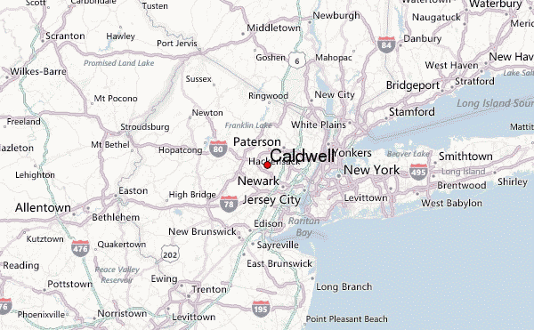 Caldwell New Jersey Weather Forecast Caldwell 1.8 