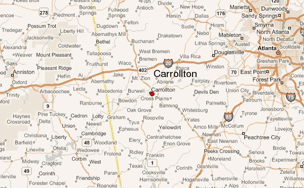 West Carrollton City Map Carrollton 1.10 