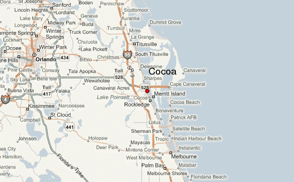 Cocoa Weather Forecast.